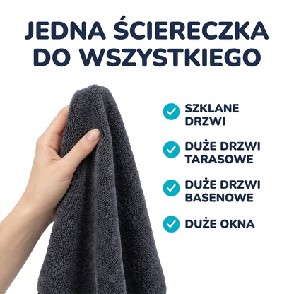 Lumpinio - Ściereczka do mycia okien i szklanych drzwi