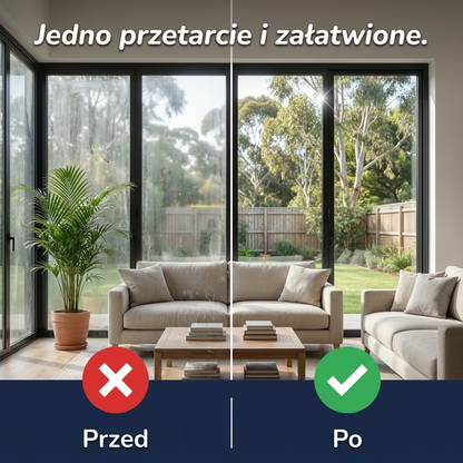 Lumpinio - Ściereczka do mycia okien i szklanych drzwi