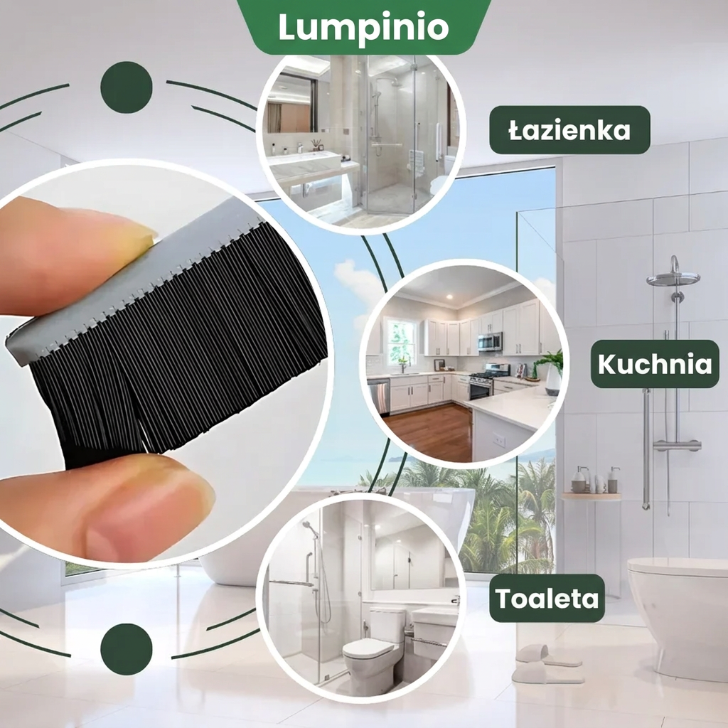 Lumpinio Zestaw szczotek – łatwe i skuteczne czyszczenie